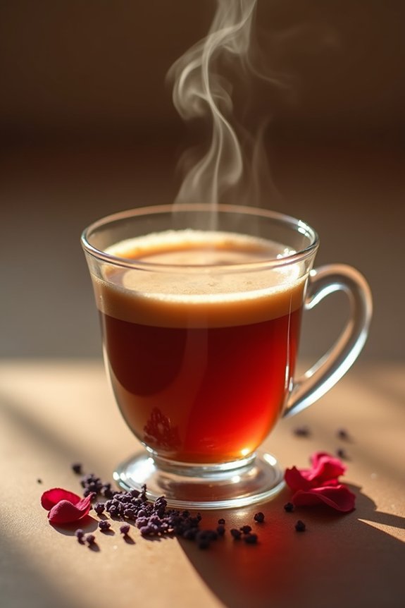 floral spiced tea blend