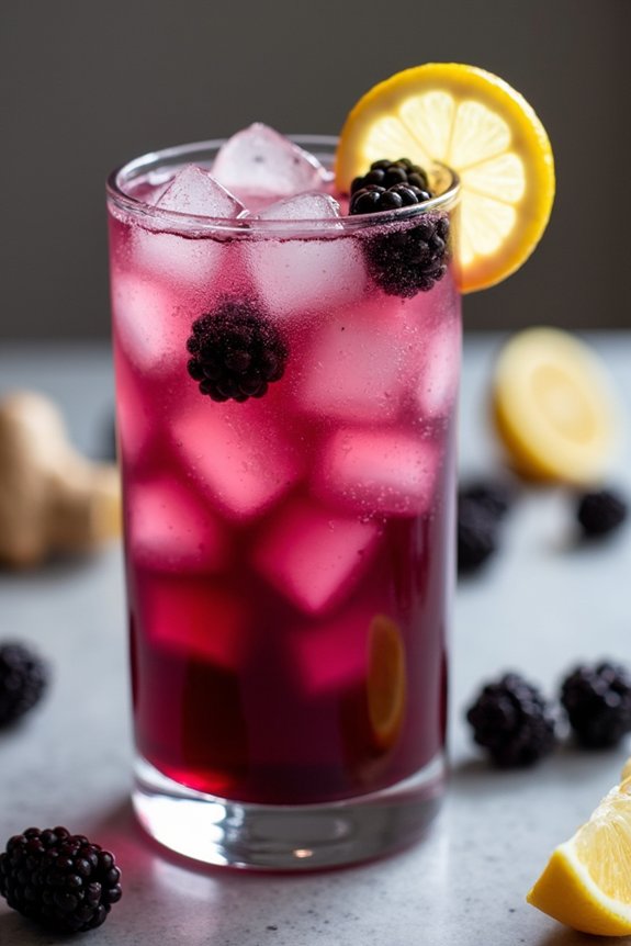 ginger blackberry lemonade recipe