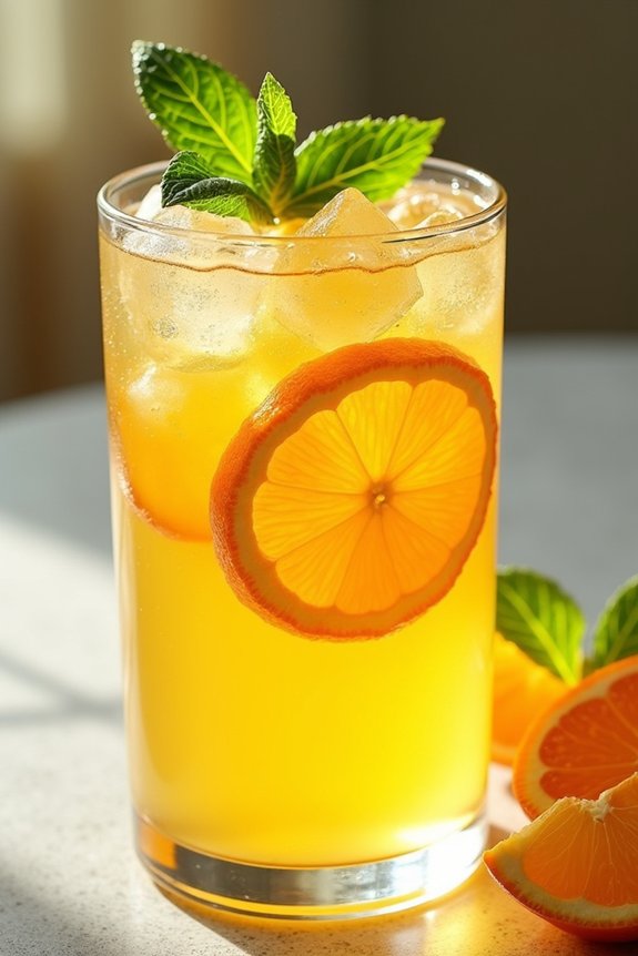 ginger orange lemonade recipe