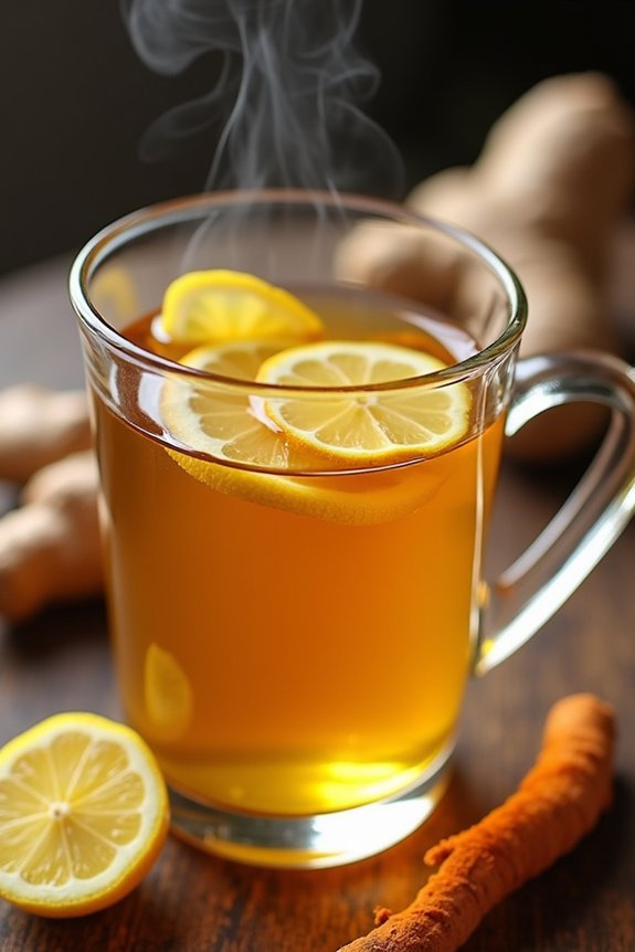 ginger turmeric soothing tea recipe