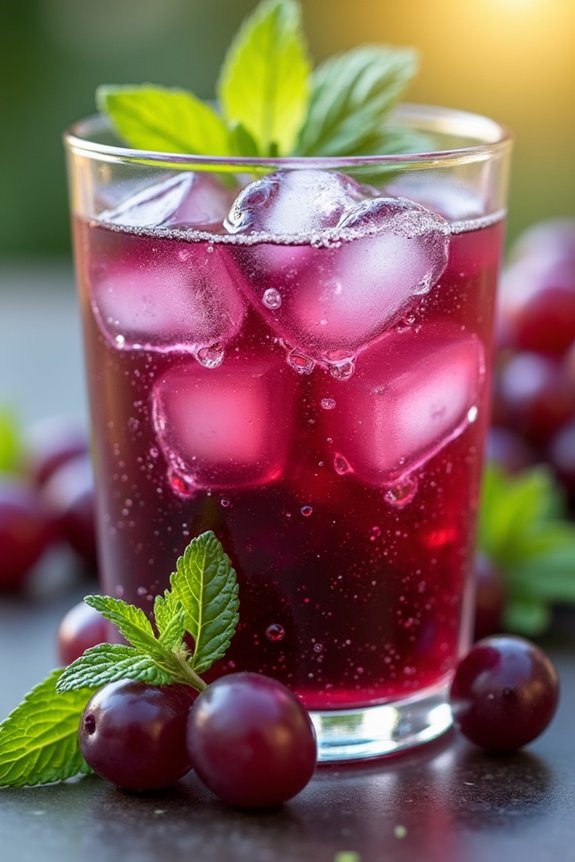 grape mint fusion refreshment recipe