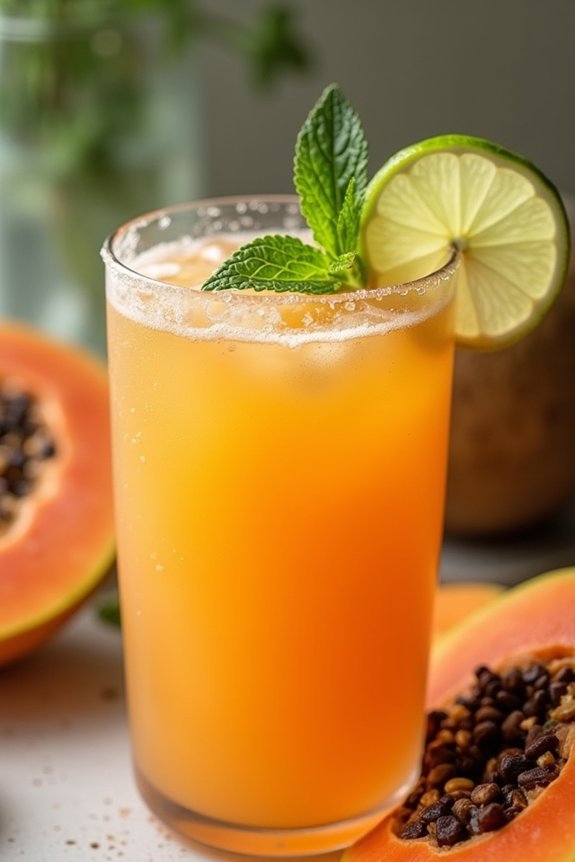 gut healing tropical juice blend