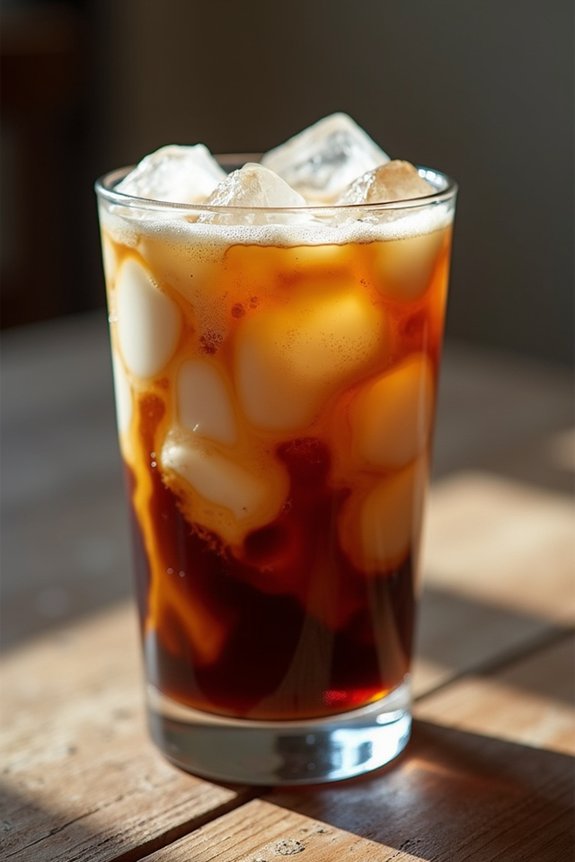 hazelnut infused cold brew delight