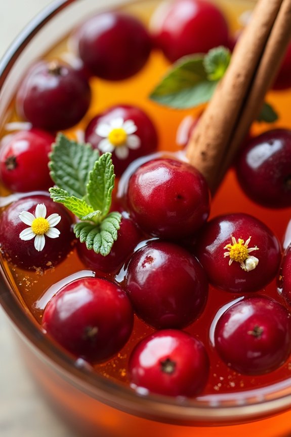 herbal cranberry infusion recipe