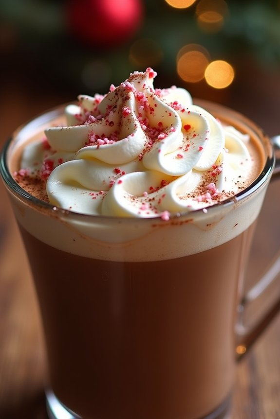 holiday hot cocoa coffee