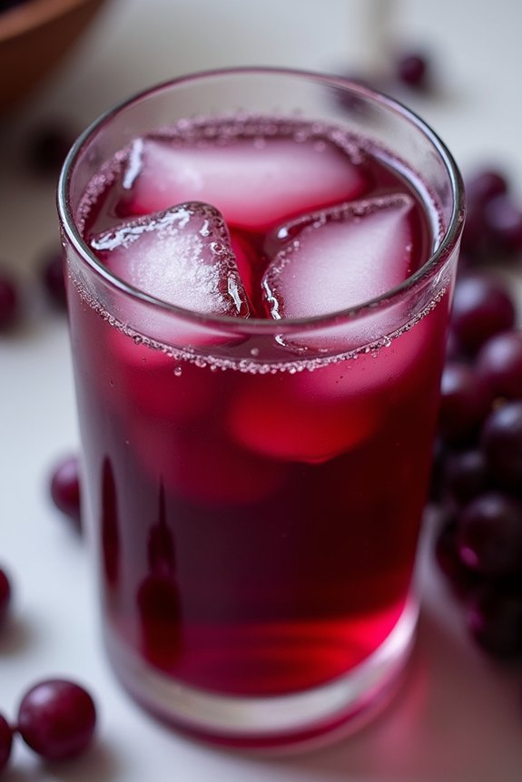 homemade sweet grape juice