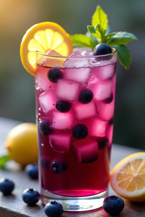 honey blueberry lemonade recipe