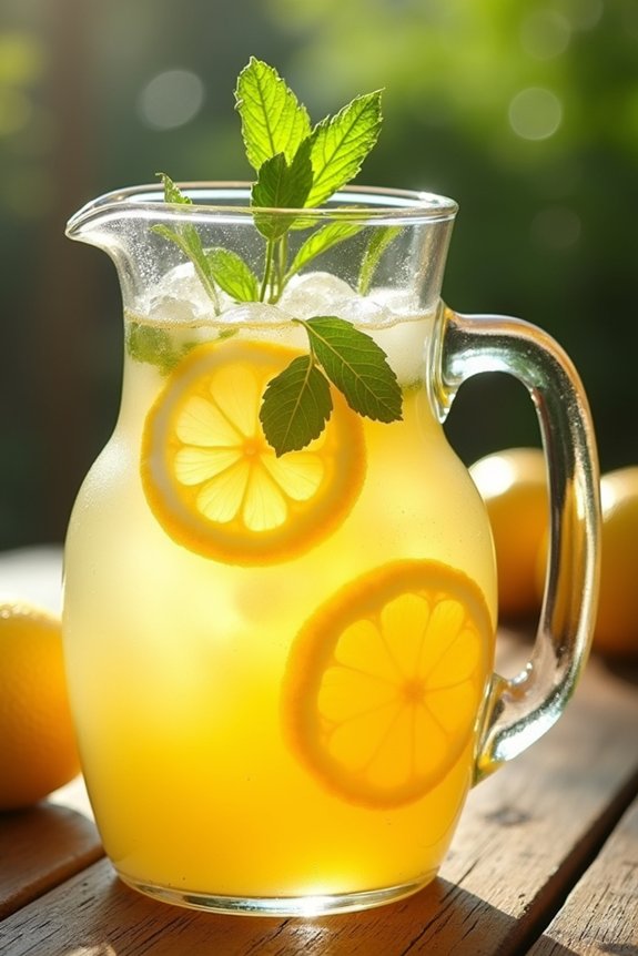 honey infused classic lemonade recipe