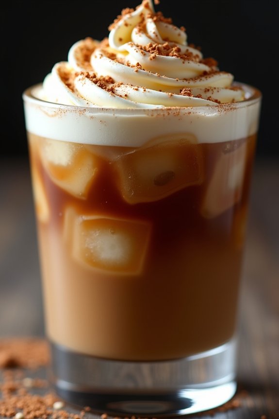 iced hazelnut coffee recipe