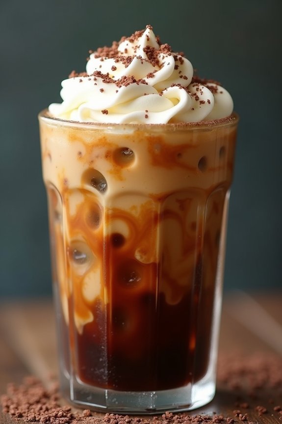 iced peanut butter coffee delight