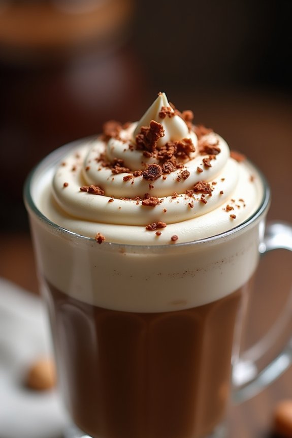 indulgent hazelnut chocolate espresso