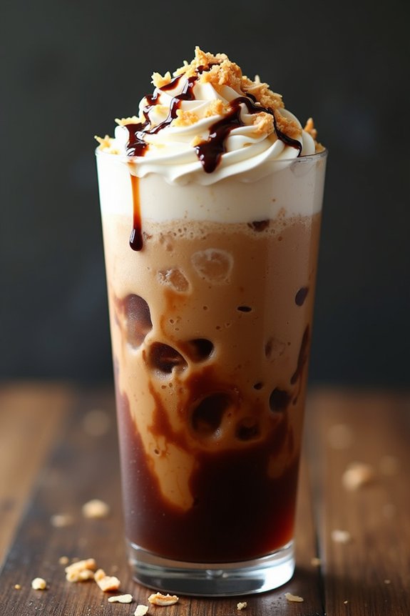 indulgent iced coffee delight