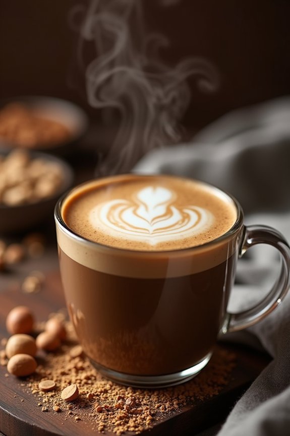 keto hazelnut bulletproof coffee