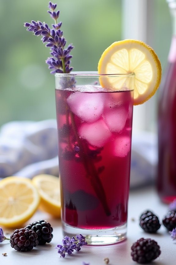 lavender blackberry lemonade recipe