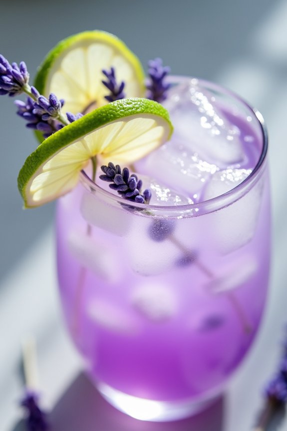 lavender infused summer refreshment