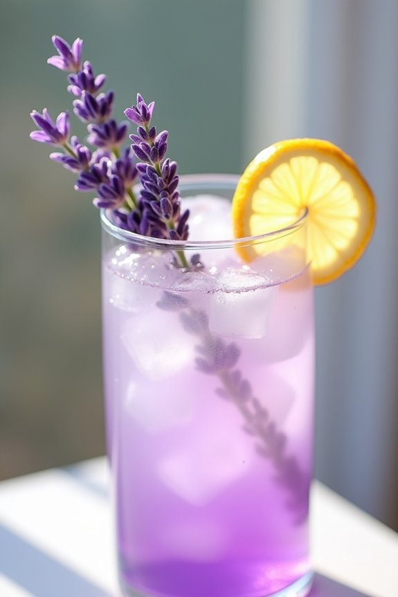 lavender lemonade summer refreshment