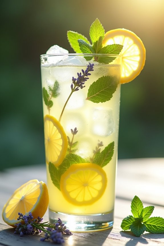 lavender mint lemonade recipe