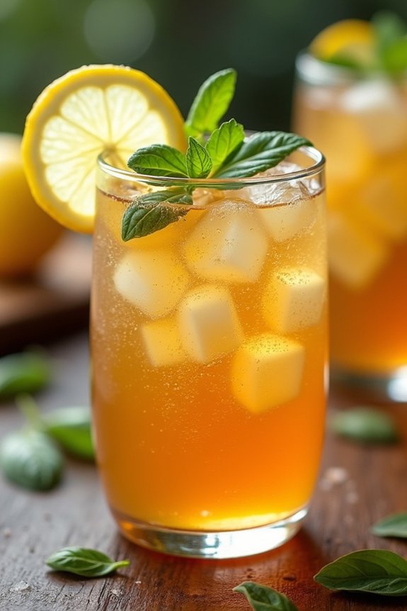 lemon basil sweet tea recipe