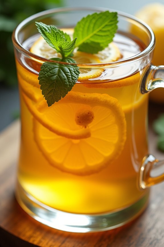 lemon ginger detox tea recipe