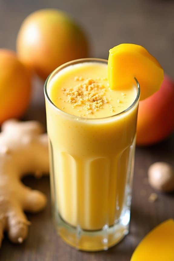 mango ginger smoothie recipe