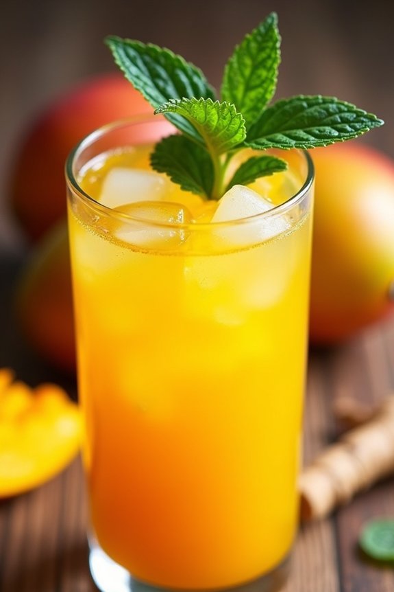 mango turmeric health tonic