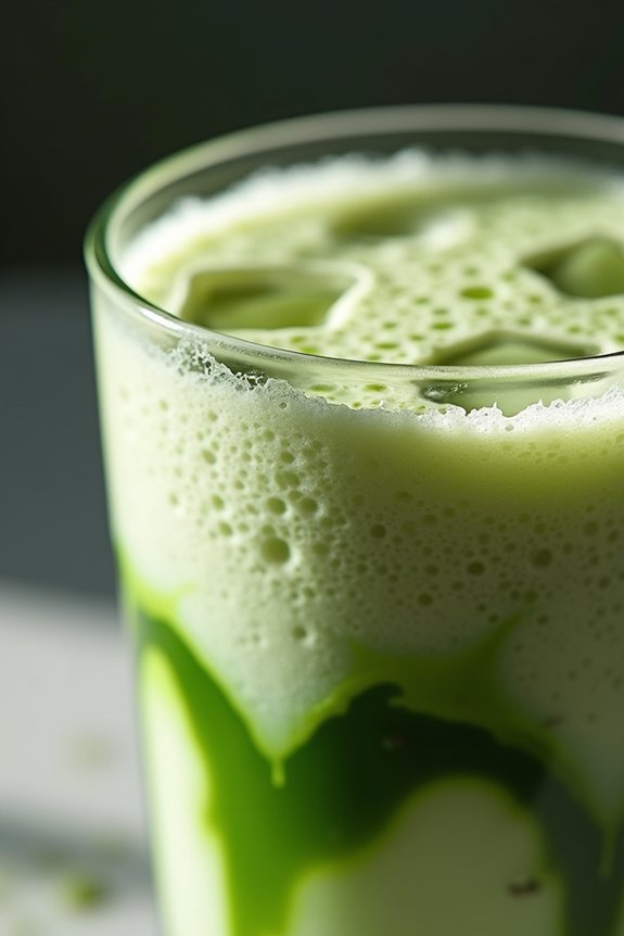 matcha oat milk beverage recipe