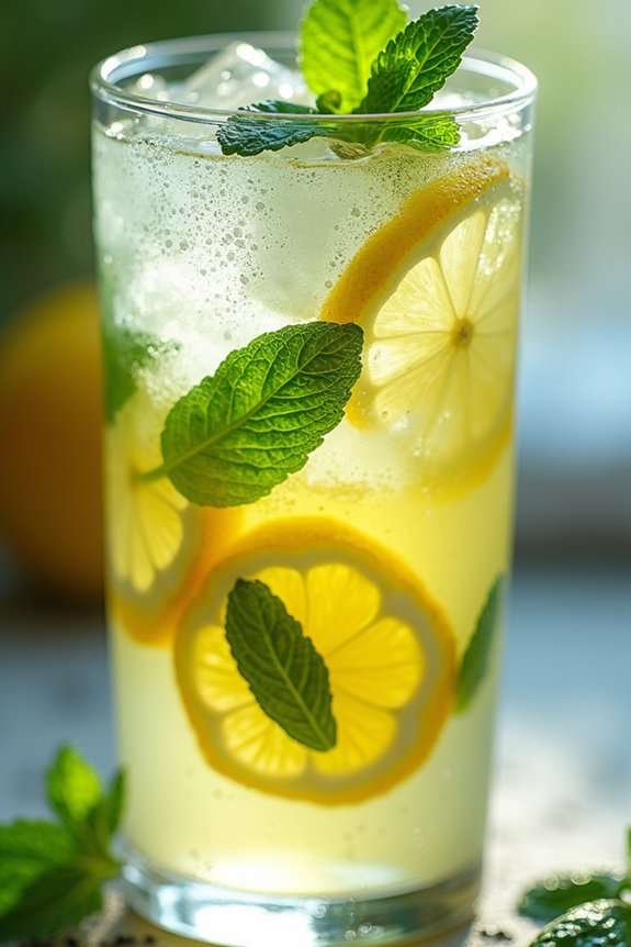 minty refreshing lemonade recipe