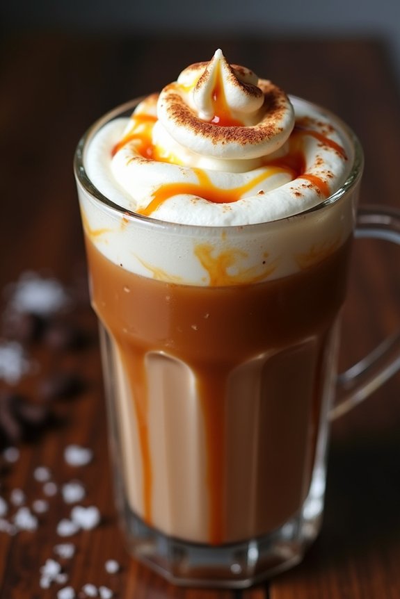 nutella caramel coffee delight
