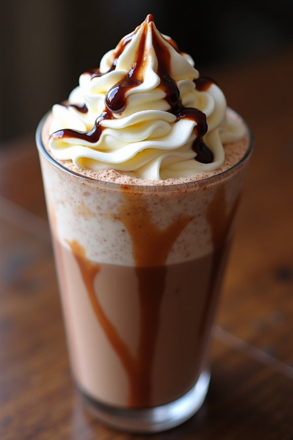 nutella coffee blended treat