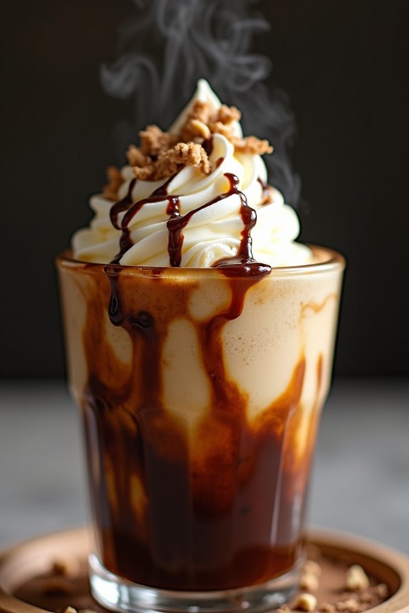 nutella espresso ice cream delight