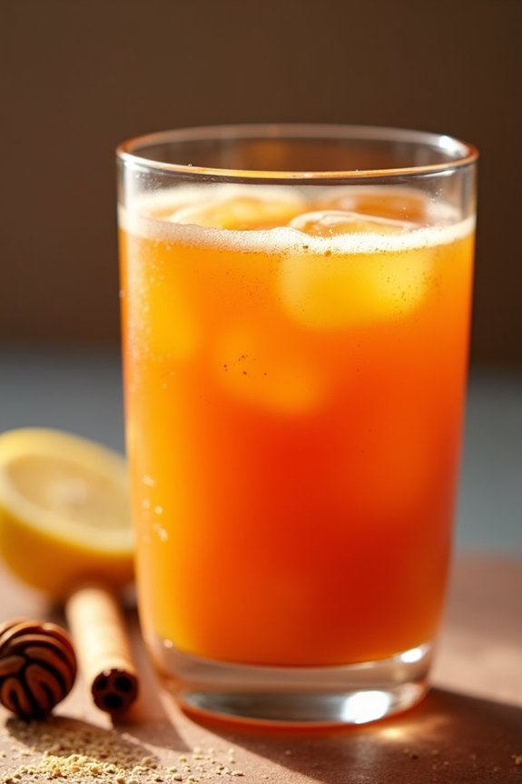nutmeg carrot juice delight