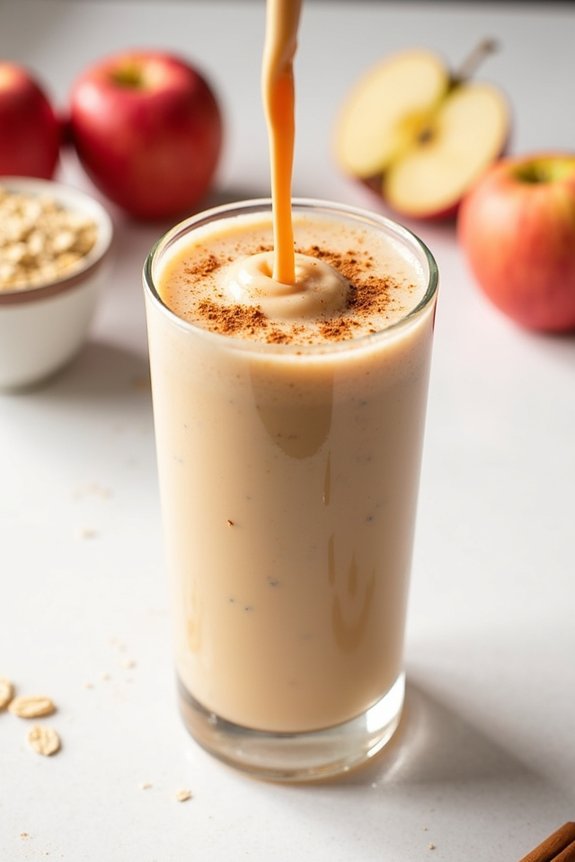 nutritious apple pie shake