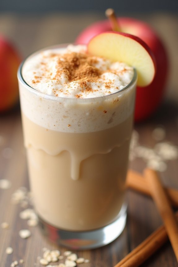 nutritious apple pie shake