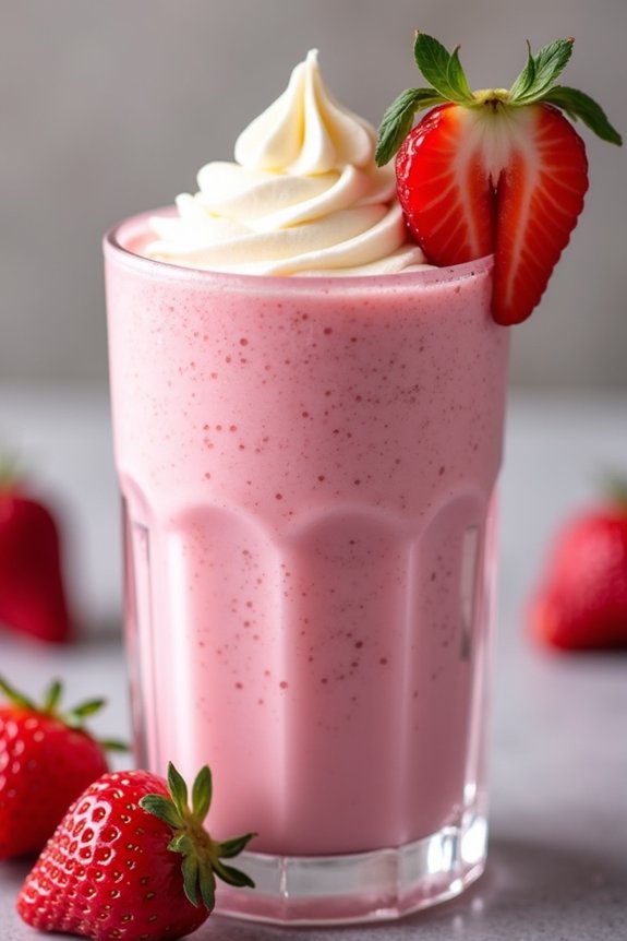 nutritious berry banana shake
