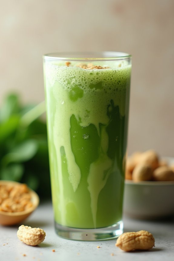 nutritious peanut butter shake