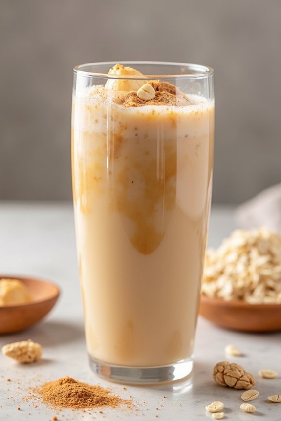 nutritious peanut butter shake