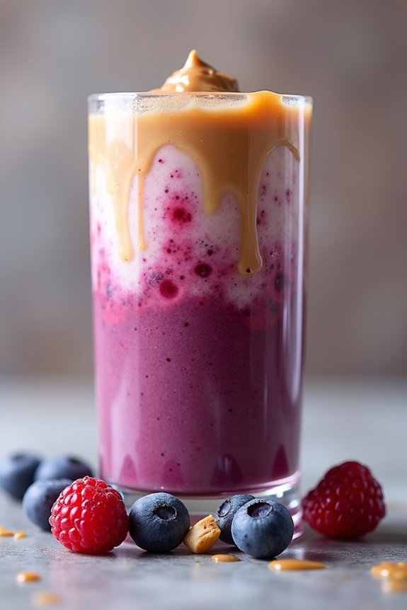 nutritious peanut butter shake