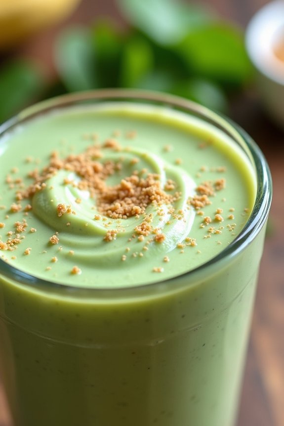 nutritious peanut butter shake