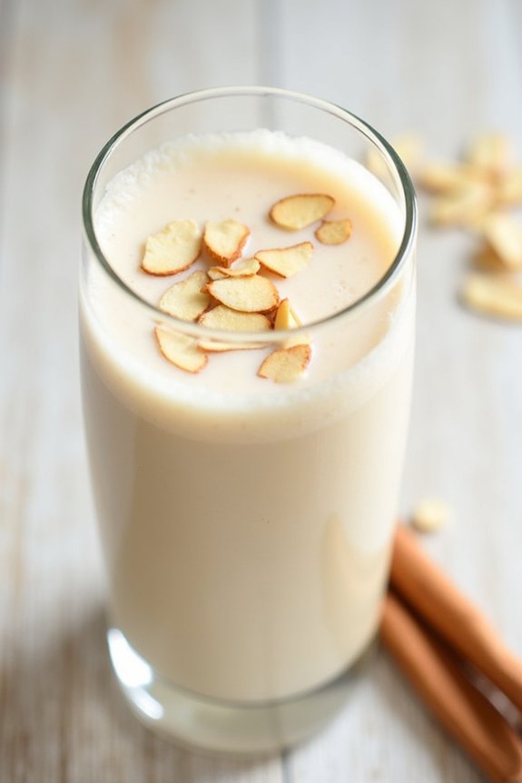 nutritious vanilla almond shake