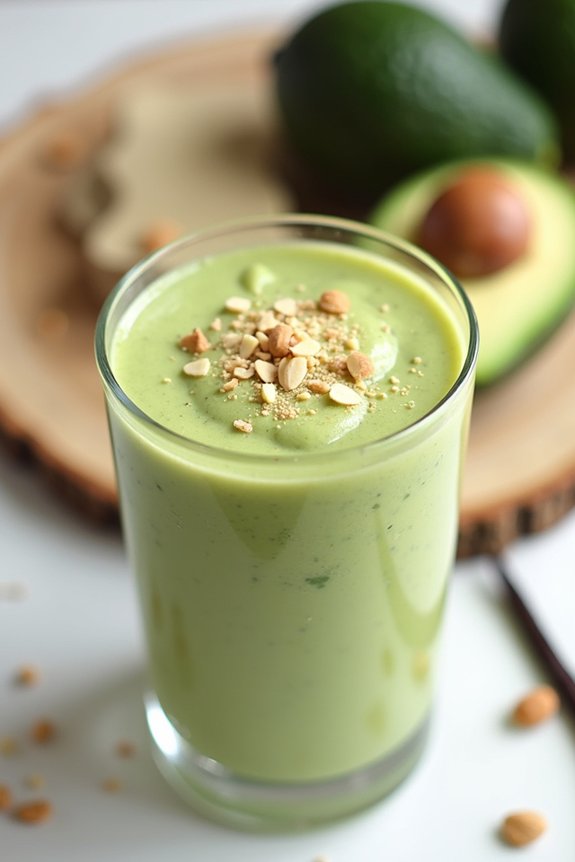 nutritious vanilla almond smoothie
