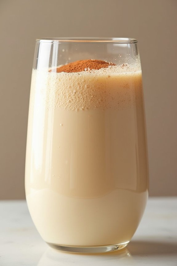 nutritious vanilla chai shake