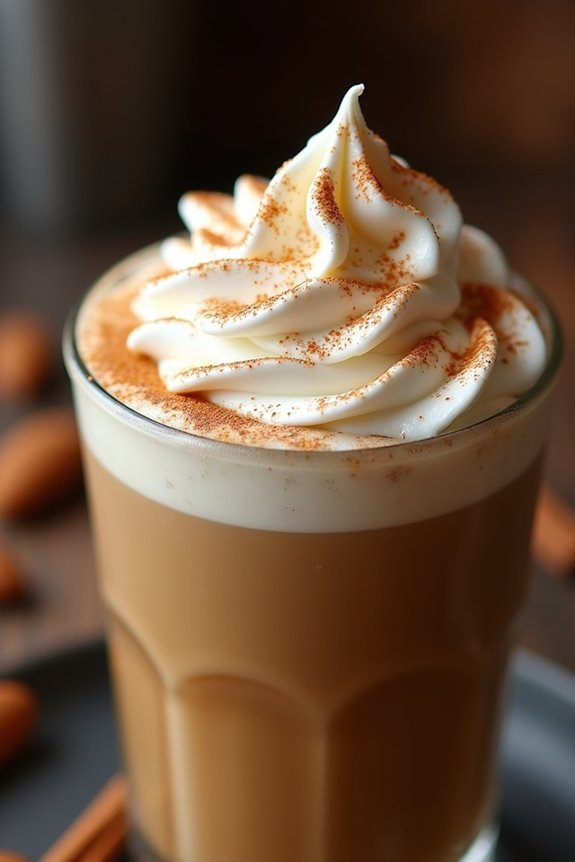 nutty dairy free coffee delight