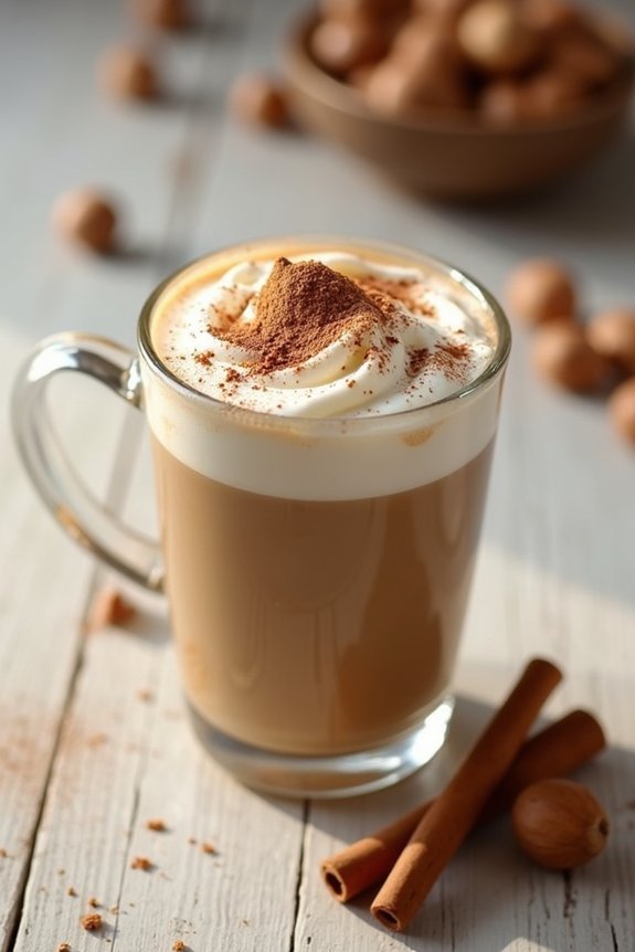 nutty hazelnut latte recipe