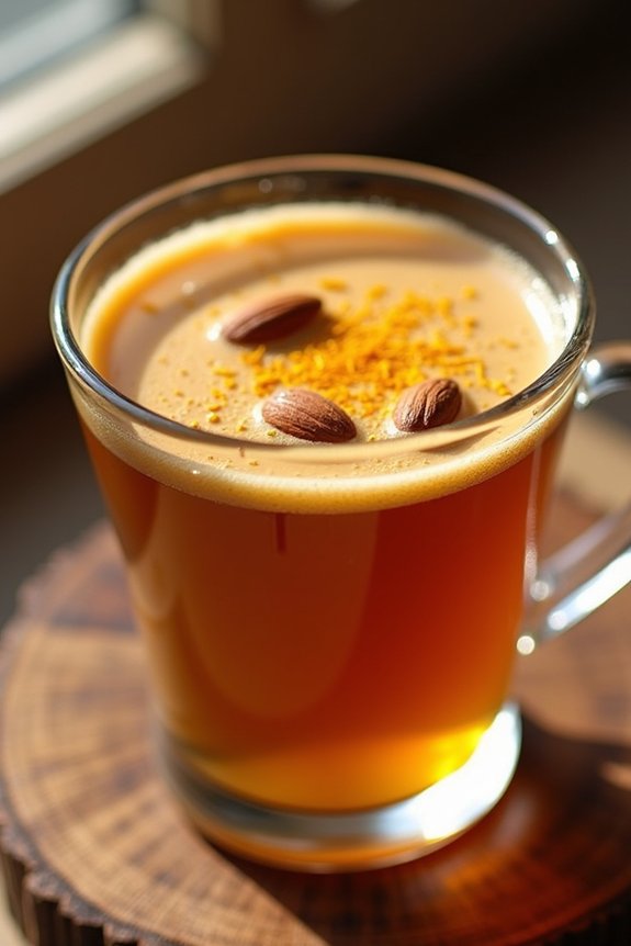 nutty saffron spiced chai