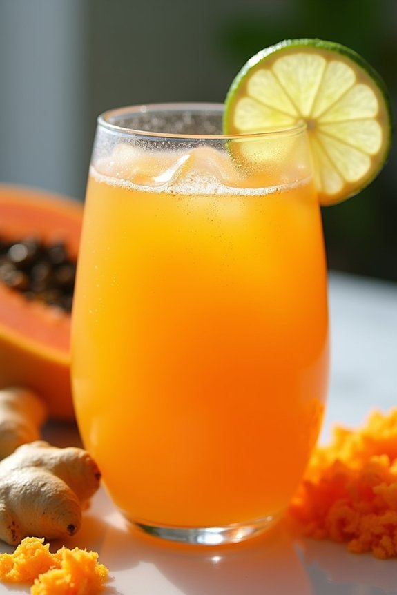 papaya ginger digestive juice recipe
