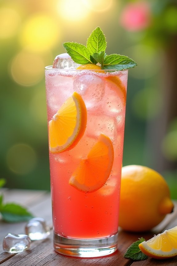 peach infused summer lemonade recipe