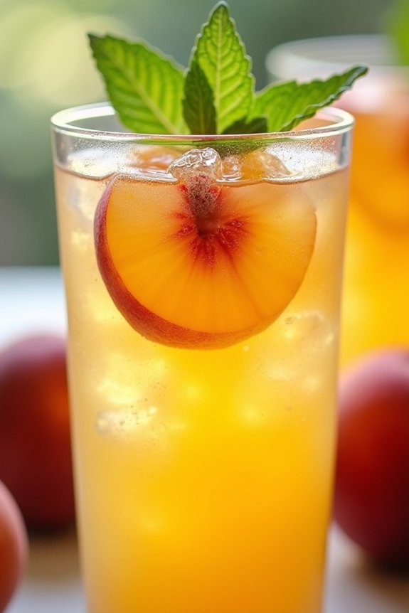 peachy sweet lemonade recipe