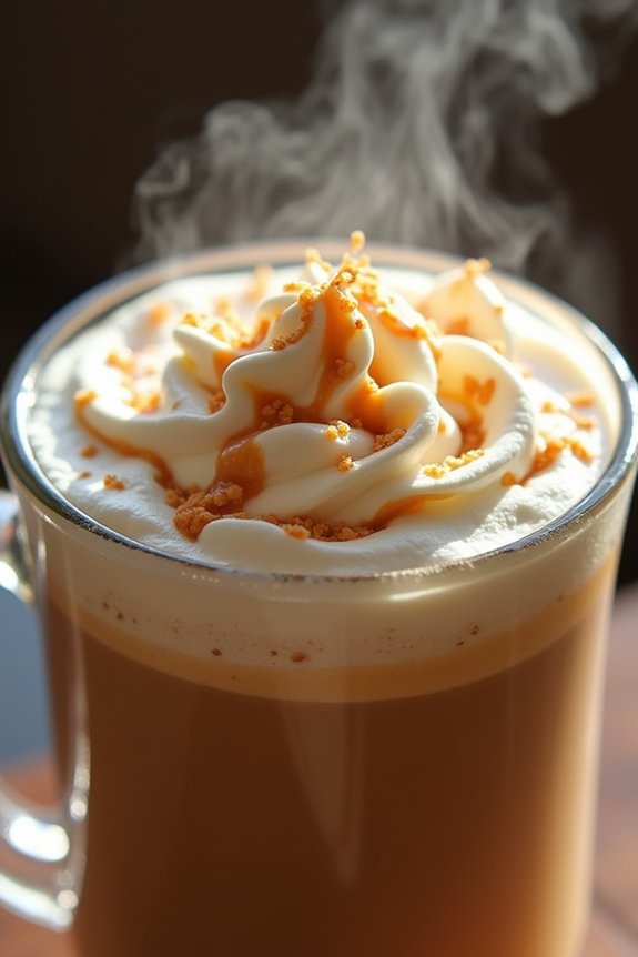 peanut butter coconut latte delight