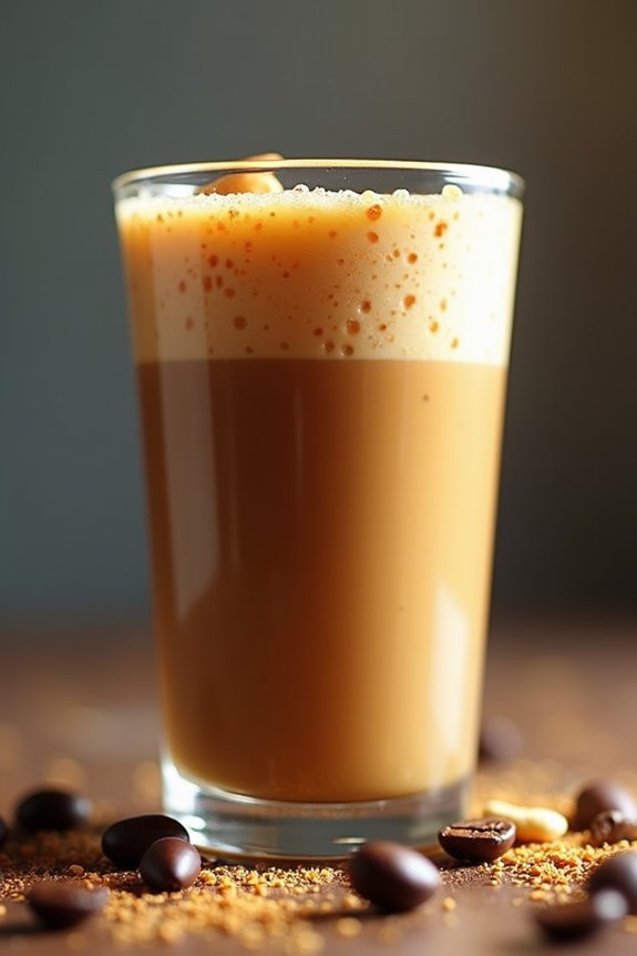 peanut butter coffee smoothie