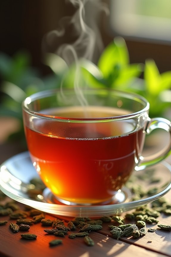 peppermint fennel digestive tea